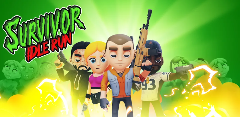 Survivor Idle Run: Z-RPG Game v1.3.15.561 MOD APK (God Mod, High Damage)