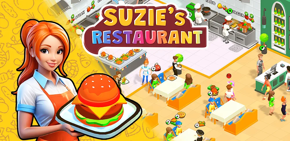 Suzy's Restaurant v27.0.0 MOD APK (Unlimited Money, No Ads)