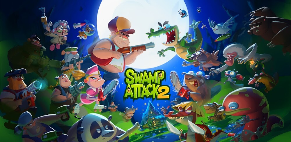Swamp Attack 2 v1.2.2 MOD APK (Unlimited Money)