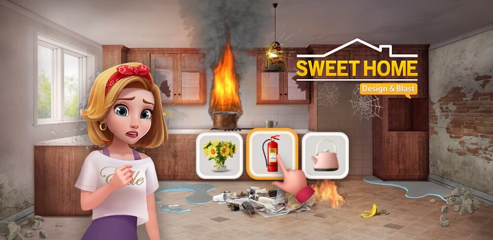 Sweet Home: Design Blast v2605.0.2 MOD APK (Free Shopping)