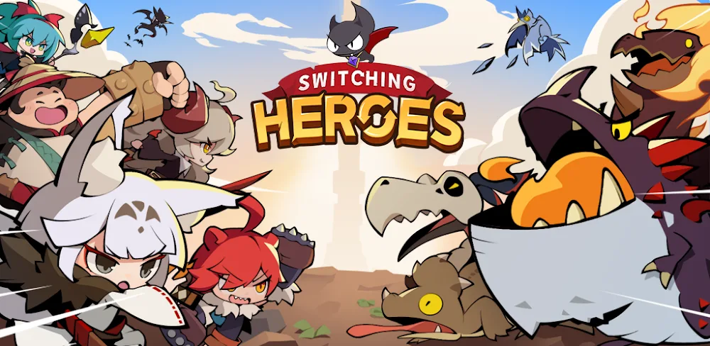 Switching Heroes v4.61 MOD APK (Menu, Damage, God Mode)