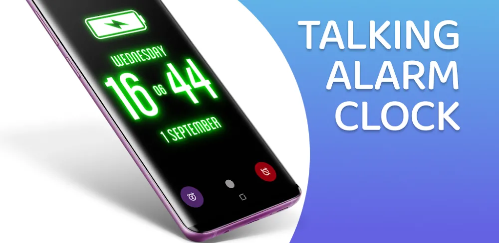 Talking Alarm Clock & Sounds v3.2.0 MOD APK (Premium Unlocked)