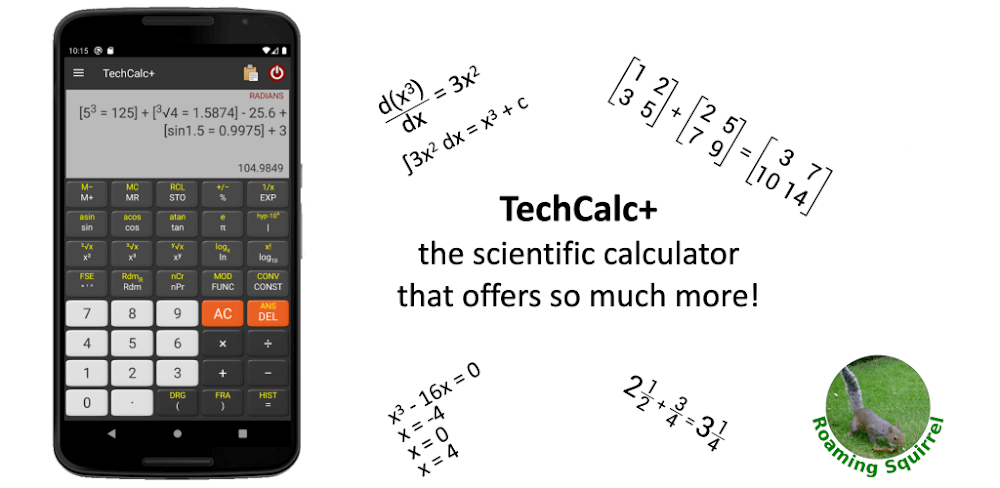 TechCalc+ Calculator v5.2.8 APK (Full Paid)
