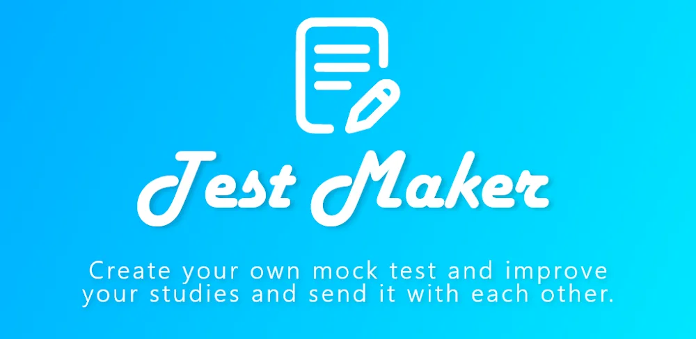 Test Maker - create question quiz v5.1.0 MOD APK (Premium Unlocked)