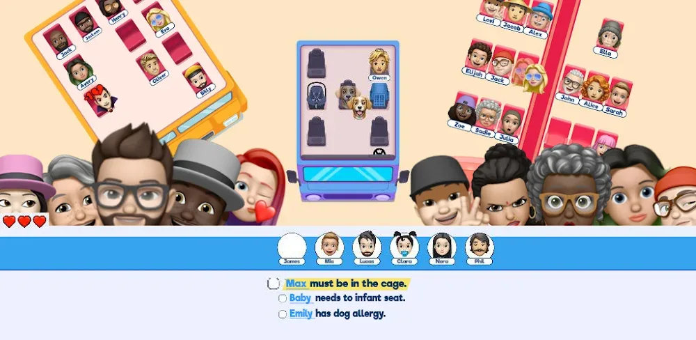 That's My Seat v2.2.5 MOD APK (Free Upgrades)