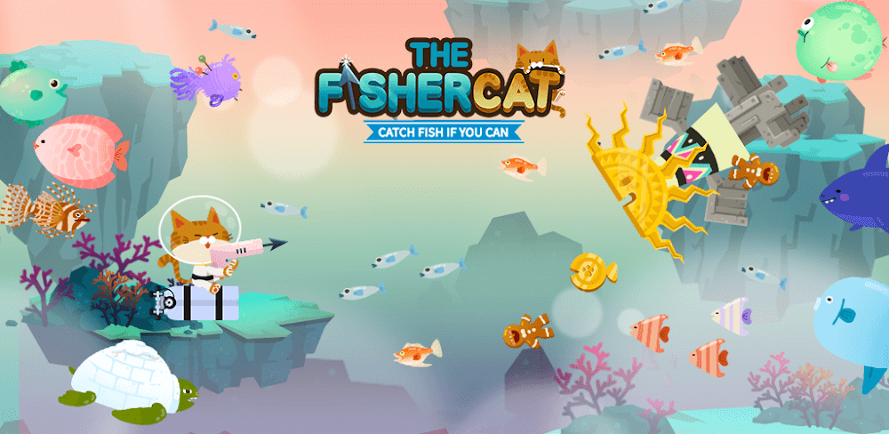 The Fishercat v4.3.10 MOD APK (Unlimited Money)