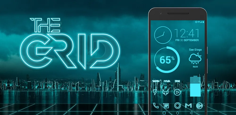 The Grid Pro - Icon Pack v3.8.7 APK (Full Version)