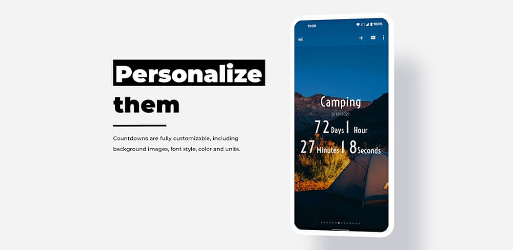 Time Until: Countdown & Widget v5.2.5 MOD APK (Premium Unlocked)