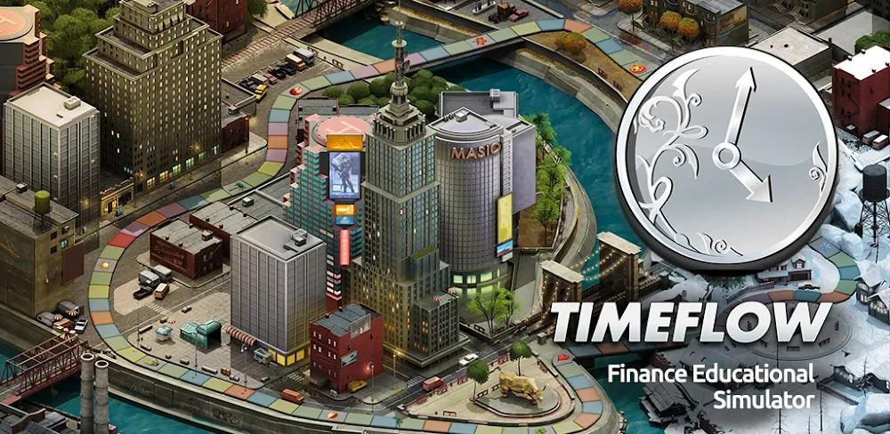 Timeflow Business Tycoon v13.1.20 MOD APK (Free Purchases)