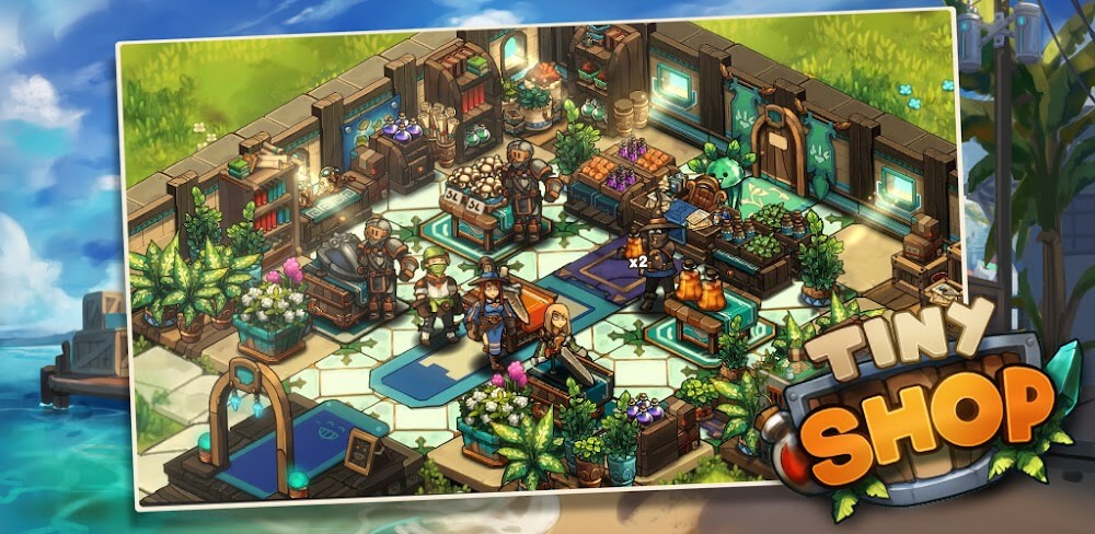 Tiny Shop v0.1.221 MOD APK (Menu, Free In-App Purchase)