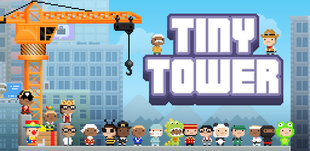 Tiny Tower v7.7.1 MOD APK (Menu, Unlimited All)