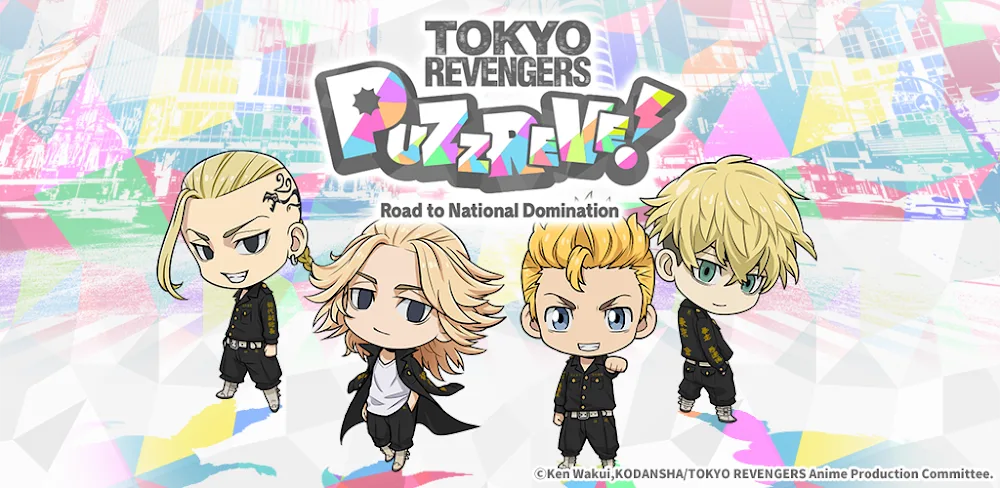Tokyo Revengers PUZZ REVE! v4.0.8 MOD APK (Menu, Auto Clear)