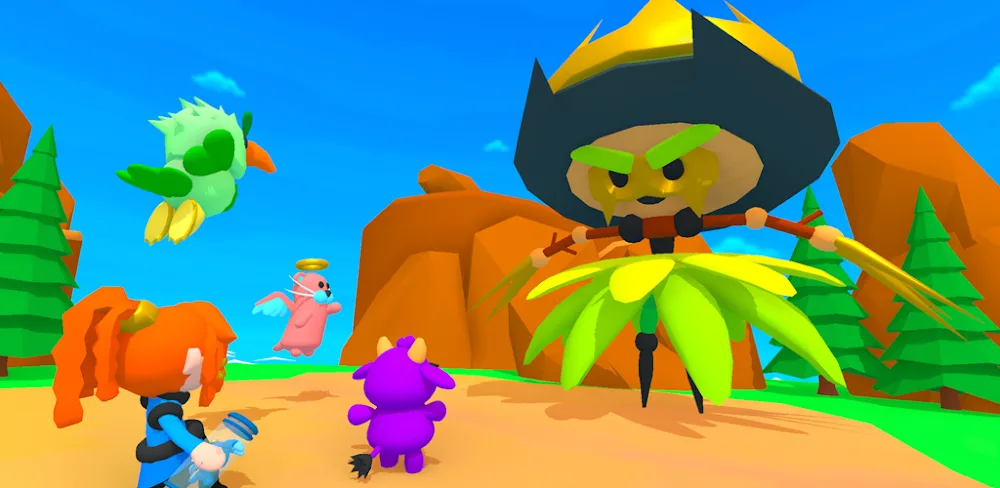 Toonsters Crossing Worlds v0.8.7 MOD APK (Unlimited Crystals, Superb Evolved)