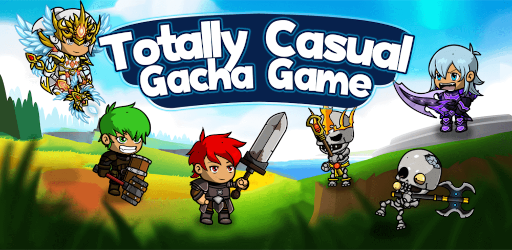 Totally Casual Gacha Game RPG v1.4.1 MOD APK (Godmod, DMG Multi)