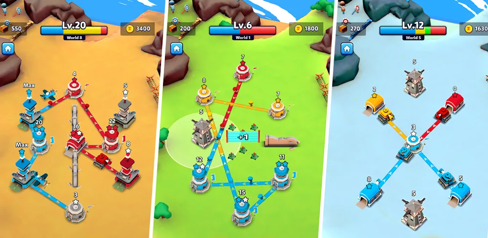 Tower Battle: Connect Towers v1.23.0 MOD APK (Mega Mod)