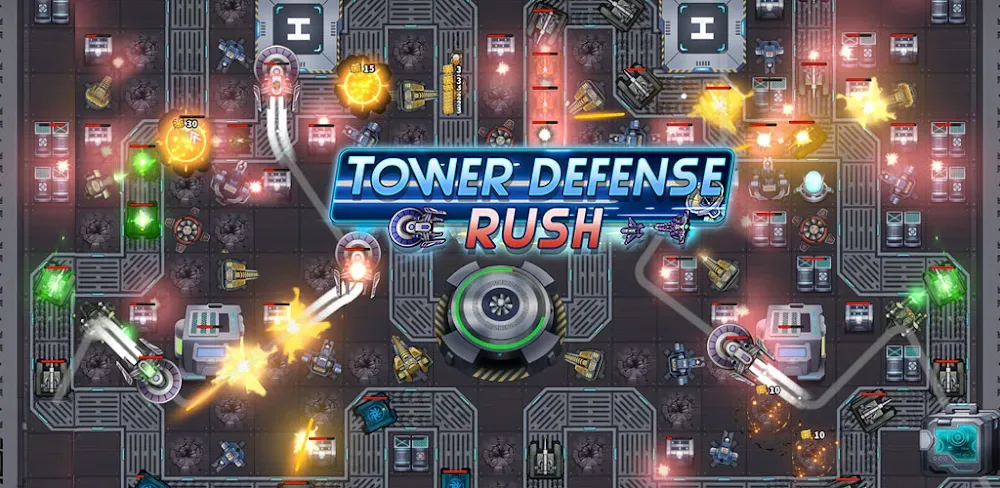Tower Defense Rush v1.0.25 MOD APK (Menu, God Mode, Unlimited Battle Chips)