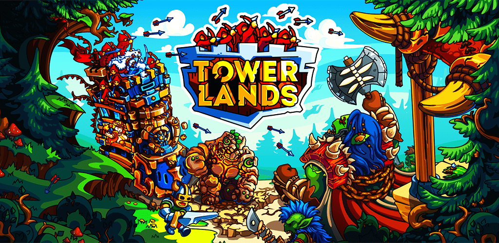 Towerlands v4.1.7 MOD APK (Free Shopping, Dumb Bot)