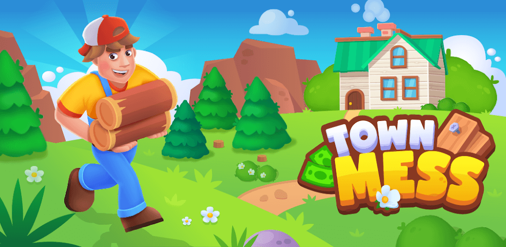 Town Mess - Building Adventure v1.7.22 MOD APK (Unlimited Money)