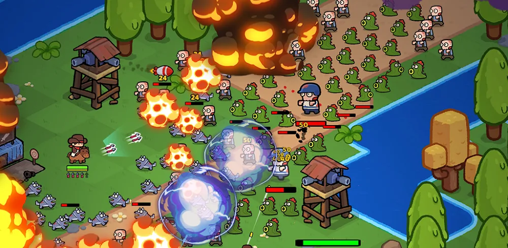 Townfall v20.3.20 MOD APK (Menu, Damage, Wood Multiplier)