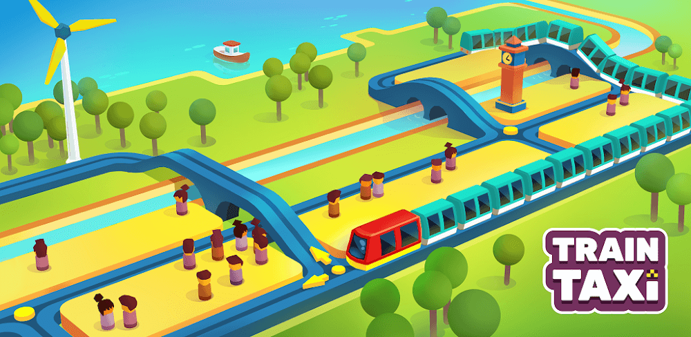 Train Taxi v1.4.46 MOD APK (Unlimited Money)