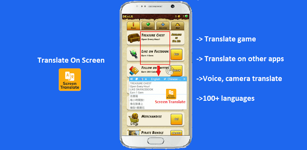 Translate On Screen v1.180 MOD APK (Premium Unlocked)