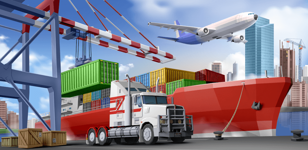 Transport Tycoon Empire v2.22.0 MOD APK (Unlimited Money, No Ads)