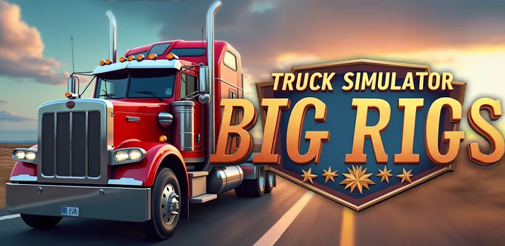Truck Simulator Big Rigs v1.5.8 MOD APK (Free Purchases, Unlimited Money)
