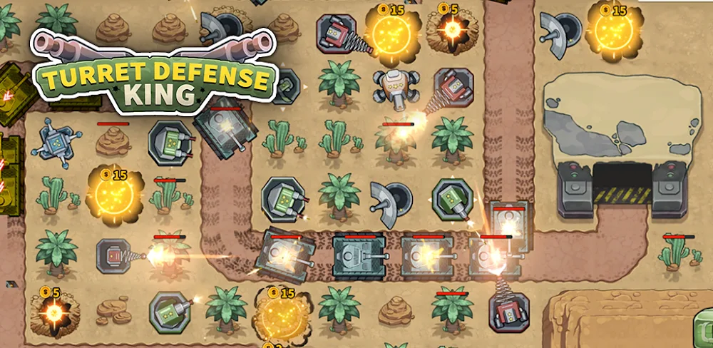 Turret Defense King v1.2.41 MOD APK (Menu, Currencies, Unlocked All)