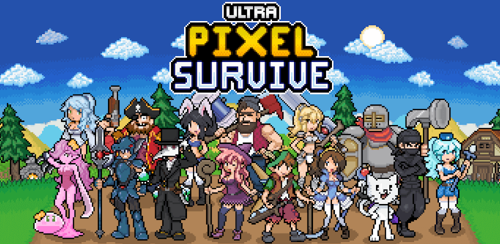 Ultra Pixel Survive: RPG v1.1.1.3 MOD APK (Unlimited Diamonds)