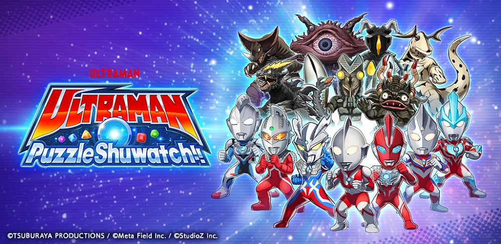 ULTRAMAN Puzzle Shuwatch v1.26.51 MOD APK (Menu, One Hit, High Defenses)