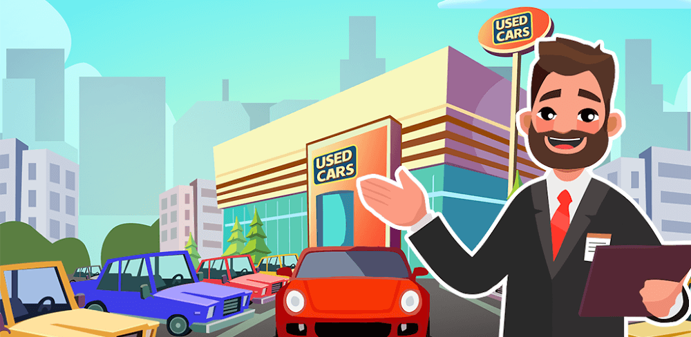 Used Car Dealer Tycoon MOD APK v1.9.933 (Unlimited Money)