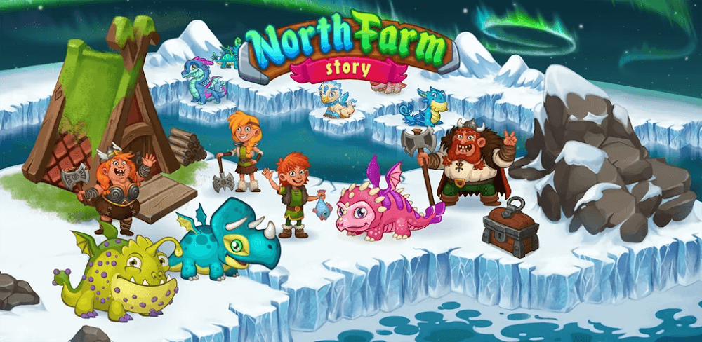 Vikings and Dragon Island Farm v1.71 MOD APK (Unlimited Money)