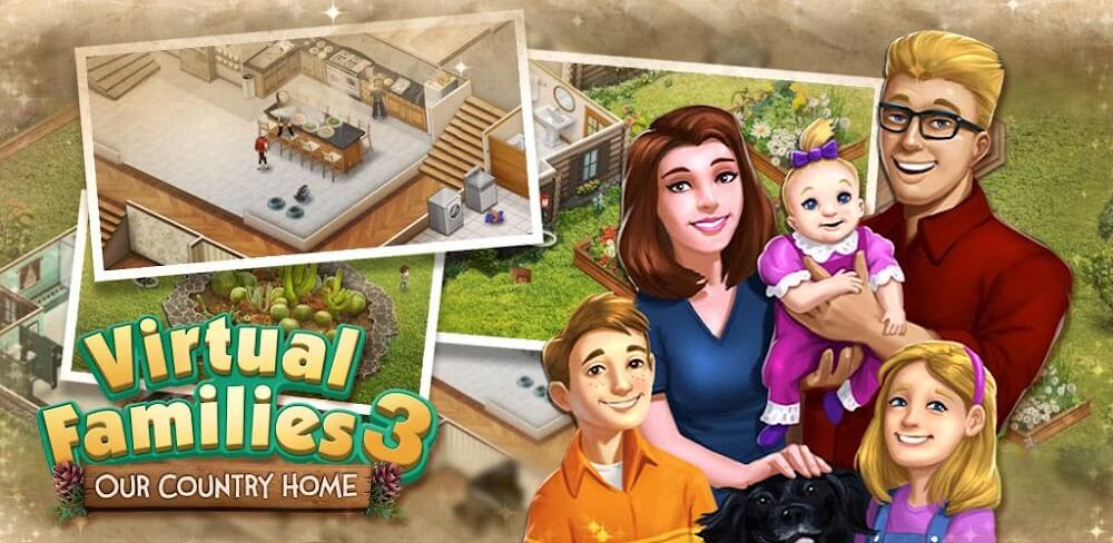 Virtual Families 3 v2.4.7 MOD APK (Unlimited Coin, Food)