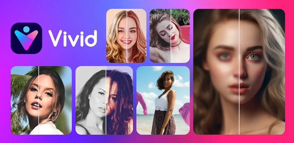 Vivid AI Photo Enhancer v1.9.13 MOD APK (Premium Unlock)