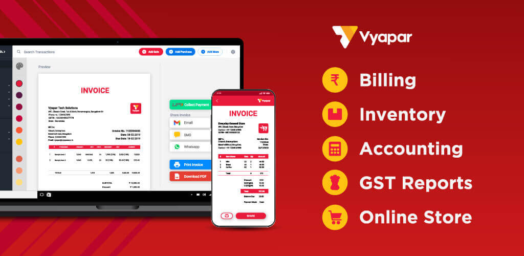 Vyapar v27.1.3 MOD APK (Premium Unlocked)