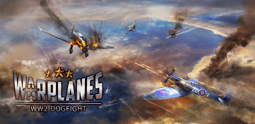 Warplanes: WW2 Dogfight MOD APK v2.5.1 (Unlimited Money, Unlocked)