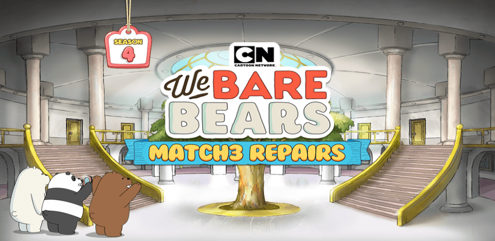 We Bare Bears Match3 Repairs v3.1.2 MOD APK (Unlimited Stars)