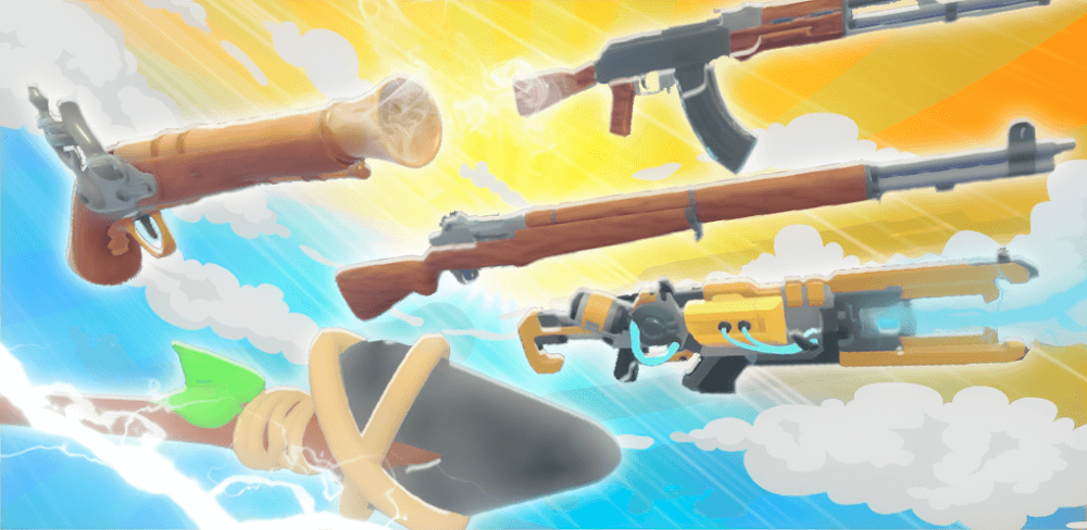 Weapon Evolution v4.3.7 MOD APK (Unlock-All Weapons, Level 50+)