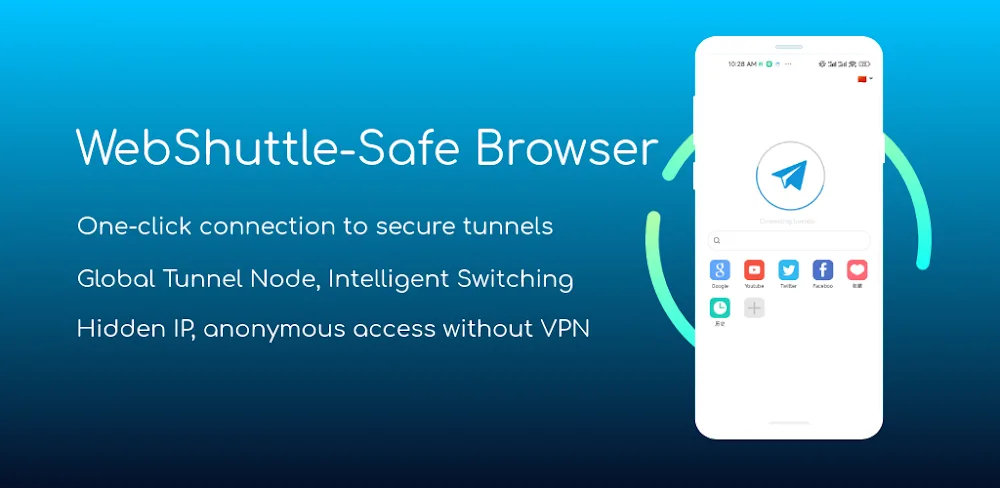 WebShuttle - Private Browser v3.7.8 MOD APK (Premium Unlocked)