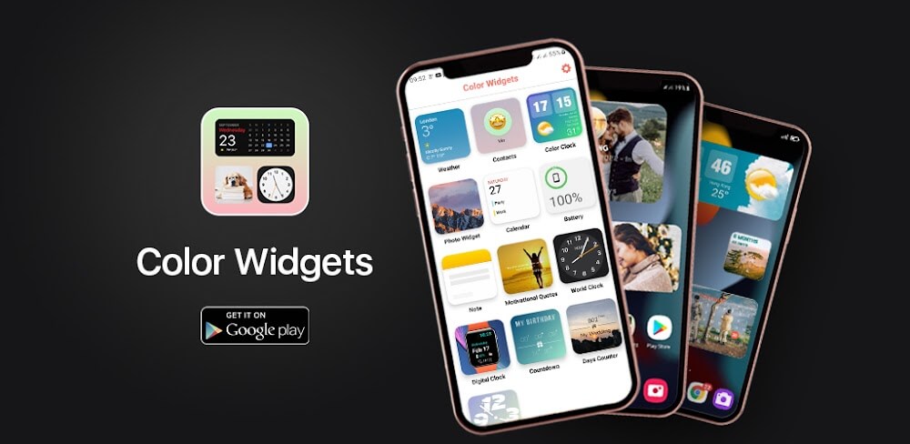 Widgets iOS 15 - Color Widgets v1.12.6 MOD APK (Premium Unlocked)