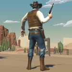 Wild West Cowboy v2.58 MOD APK (Menu, Money, Dumb Enemies)