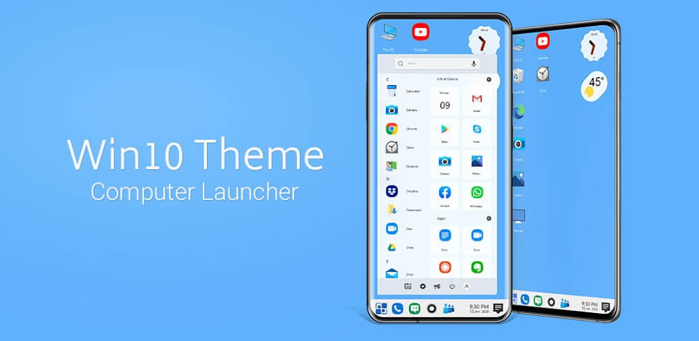 Win 10 Theme v6.4 MOD APK (Premium Unlocked)