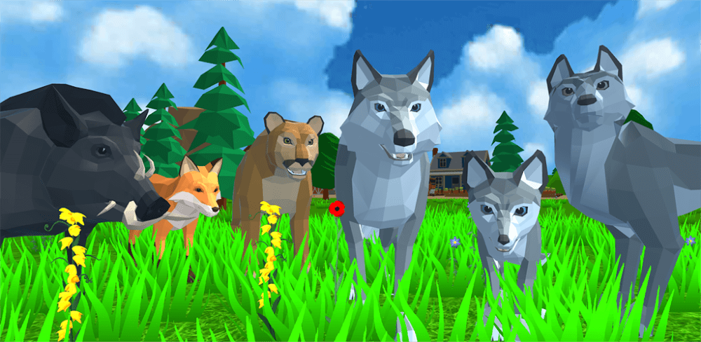 Wolf Simulator: Wild Animals 3 MOD APK v1.0541.0 (One Hit Kill)