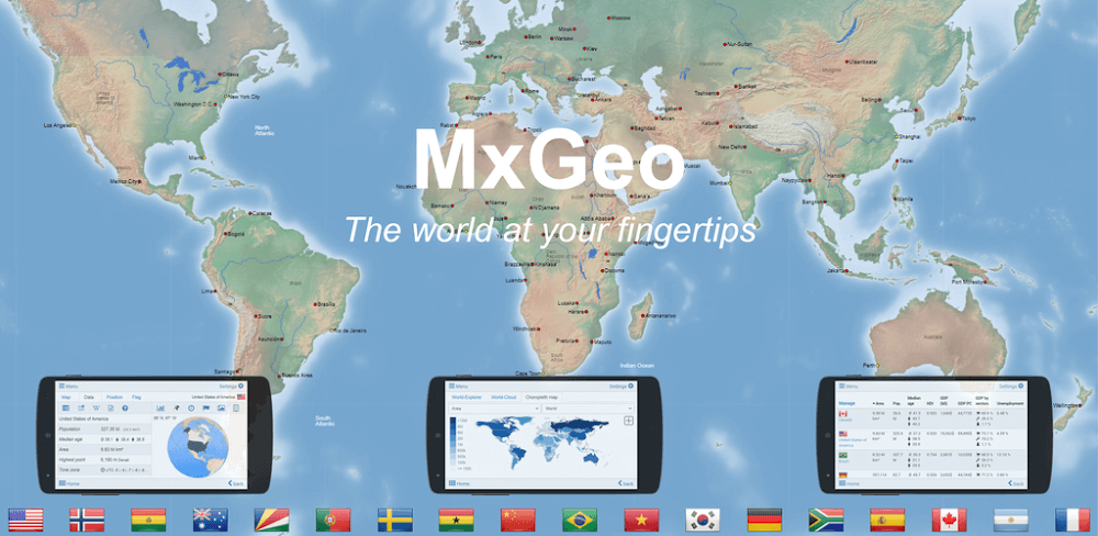 World Atlas MxGeo Pro v9.6.9 APK (Full Version)