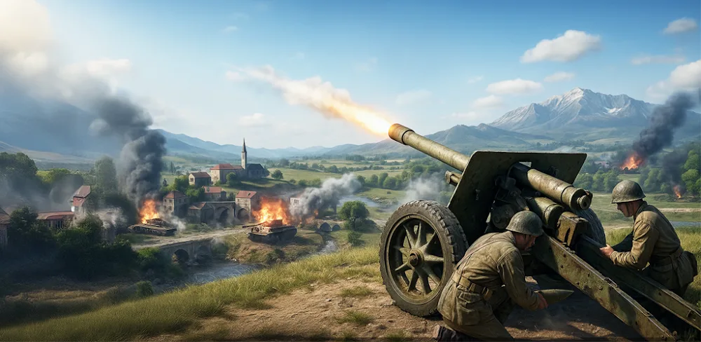 World of Artillery 2: Cannon v1.9.2 MOD APK (Menu, Unlimited All)
