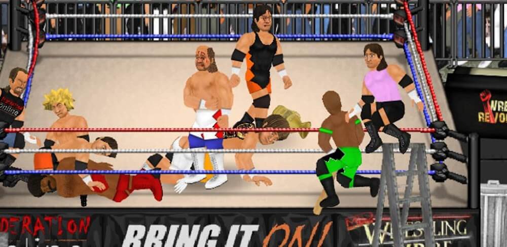 Wrestling Revolution MOD APK v2.150.64 (Pro version Unlocked)