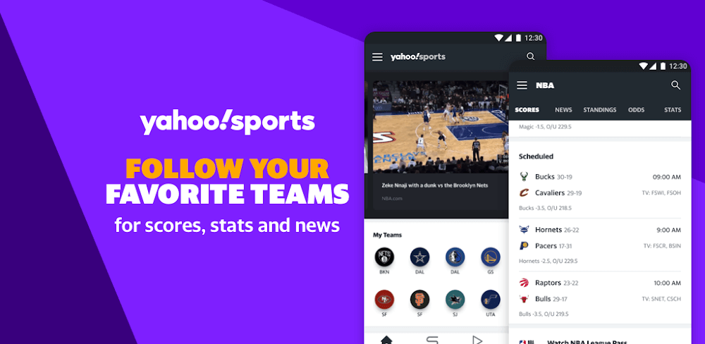 Yahoo Sports v12.14.0 MOD APK (Ad-Free)