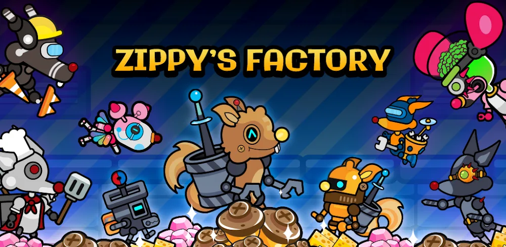 Zippy's Factory v2.6 MOD APK (Menu, Damage, God Mode, Free Purchase)