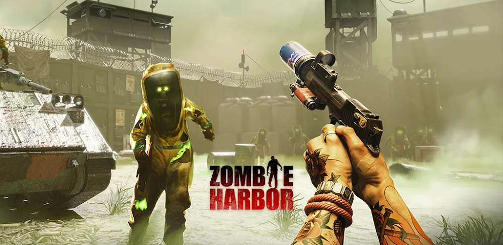 Zombie Harbor: Offline FPS v1.1.6 MOD APK (Menu, Unlimited Money, Ammo)