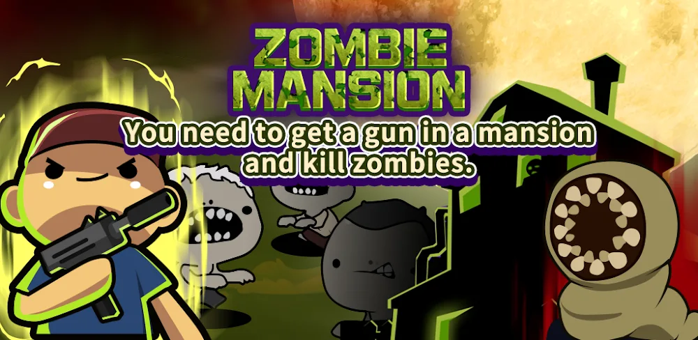 Zombie Mansion v1.0.10 MOD APK (Menu, Increased Gold, Health)